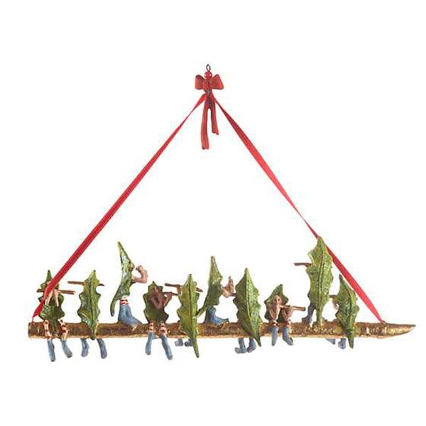 12 Days 10 Pipers Piping Ornament by Patience Brewster-2