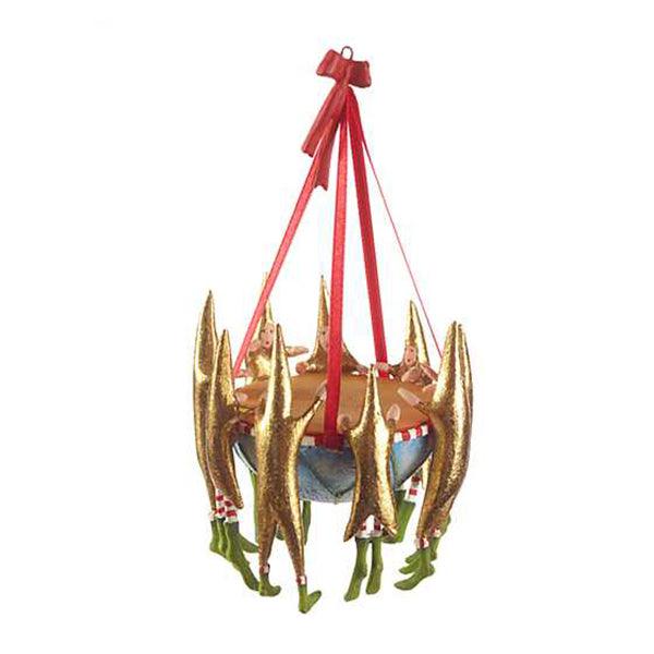 12 Days 9 Drummers Drumming Ornament by Patience Brewster-0