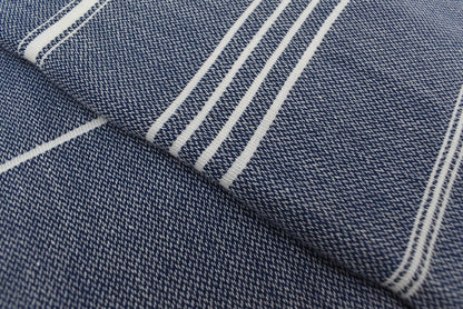 MONACO NAVY TURKISH TOWEL-1
