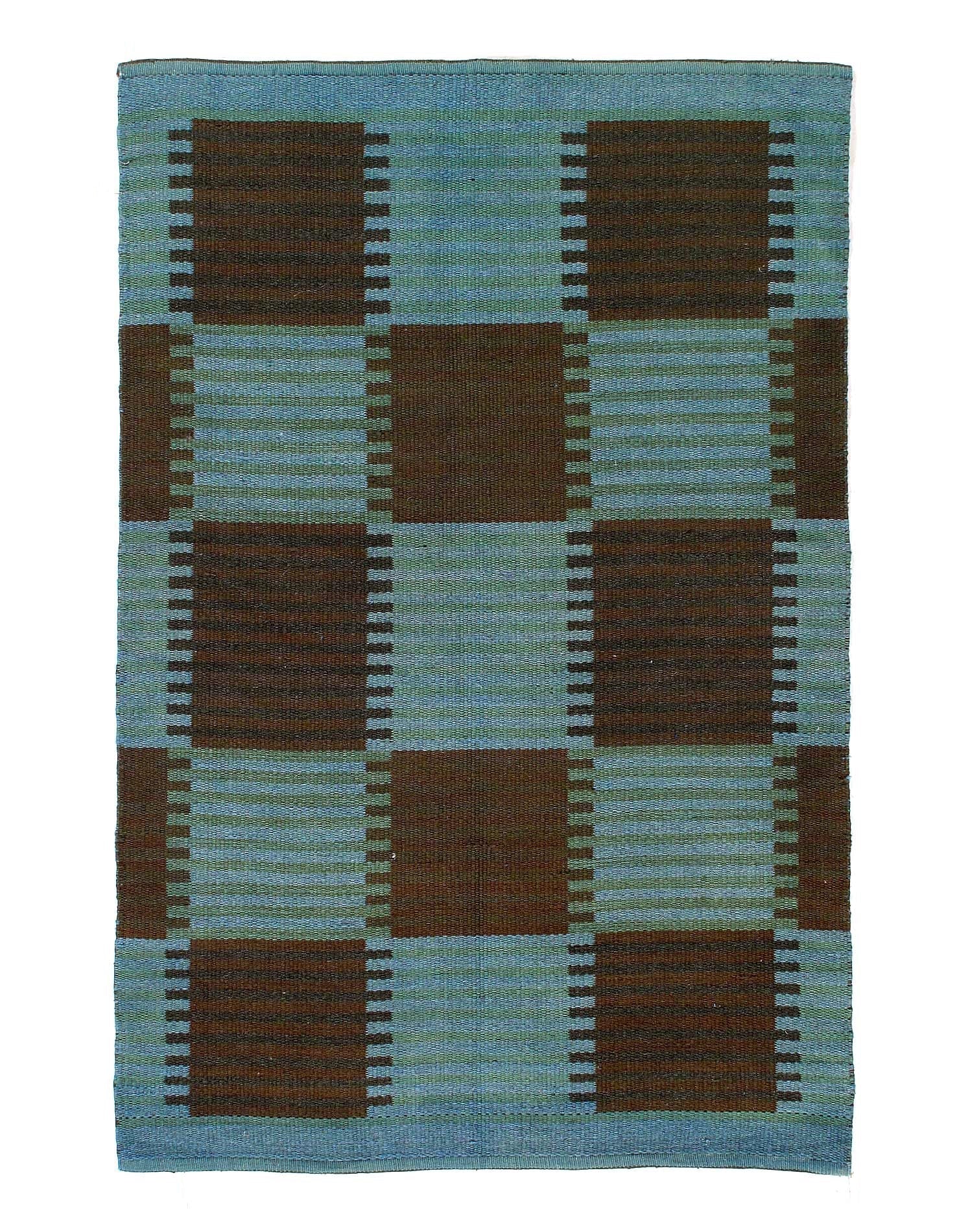 Scandinavian reversible Over Dyed rug 5'9'' X 8'9''-0