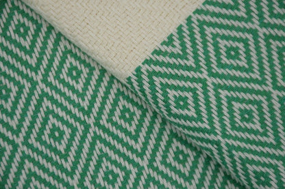 VENICE GREEN TURKISH TOWEL-1