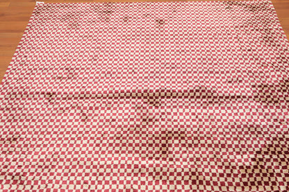 5'4" x 7'8" Handmade 100% Bamboo silk Cut Pile Area Rug Modern Beige-2