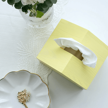 Elegant Wooden Tissue Box Cover-4