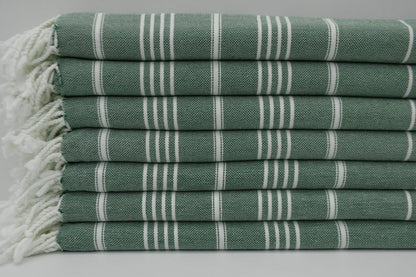 MONACO DARK GREEN TURKISH TOWEL-3