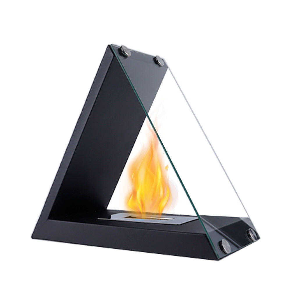 15.5" x 8" x 14.5” Glass Tabletop Fireplace-2