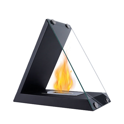 15.5" x 8" x 14.5” Glass Tabletop Fireplace-2