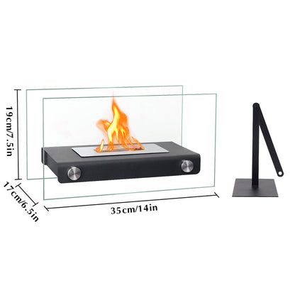 14" L Portable Tabletop Fireplace-2