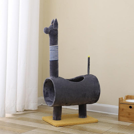 Ultimate Cat Adventure Playground With Built-In Litter Box-0