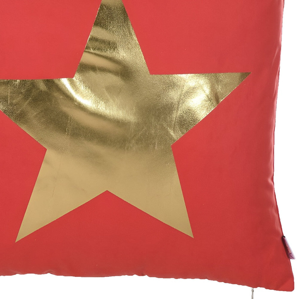 18" Gold Throw Pillow Cover-2