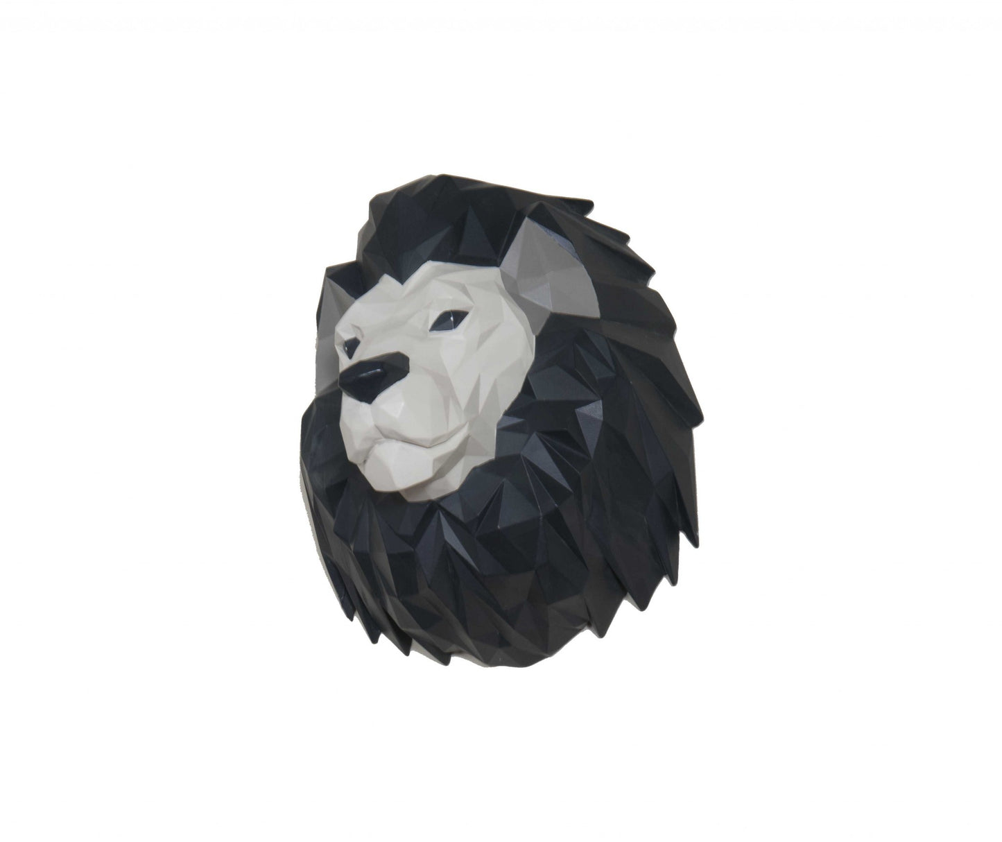 11.5" X 9.5" X 14" Origami Lion Head Wall Decoration-3