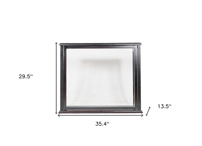 14" Black Glass Standard Display Stand-5
