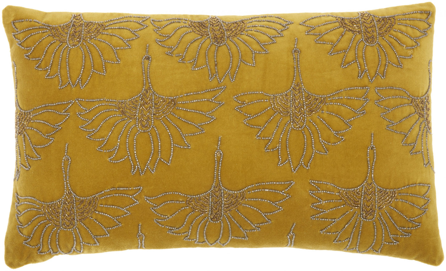 Brilliant Gold Lumbar Pillow-0