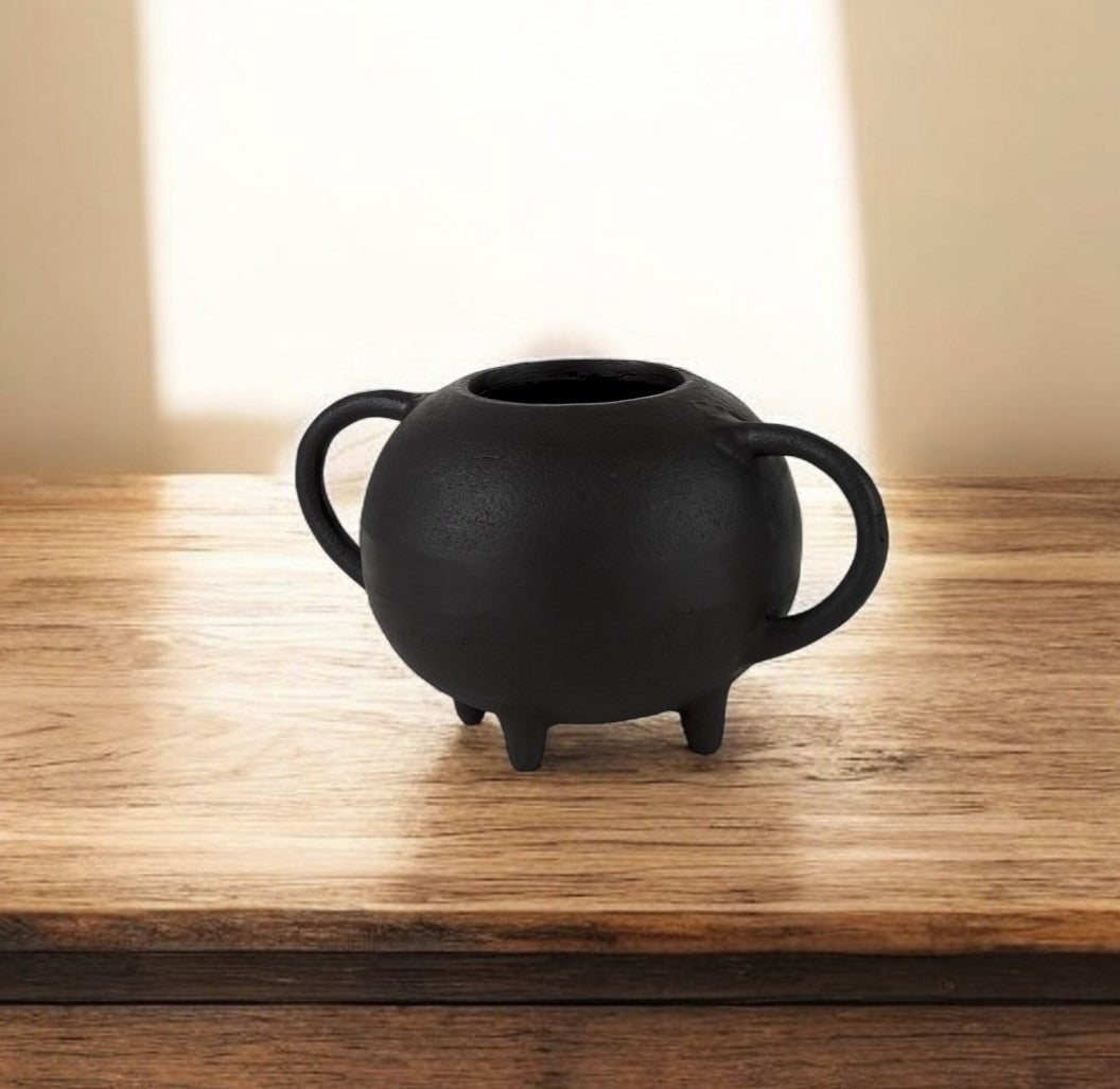 Black Matte Metal Italian Inspired Bowl-1