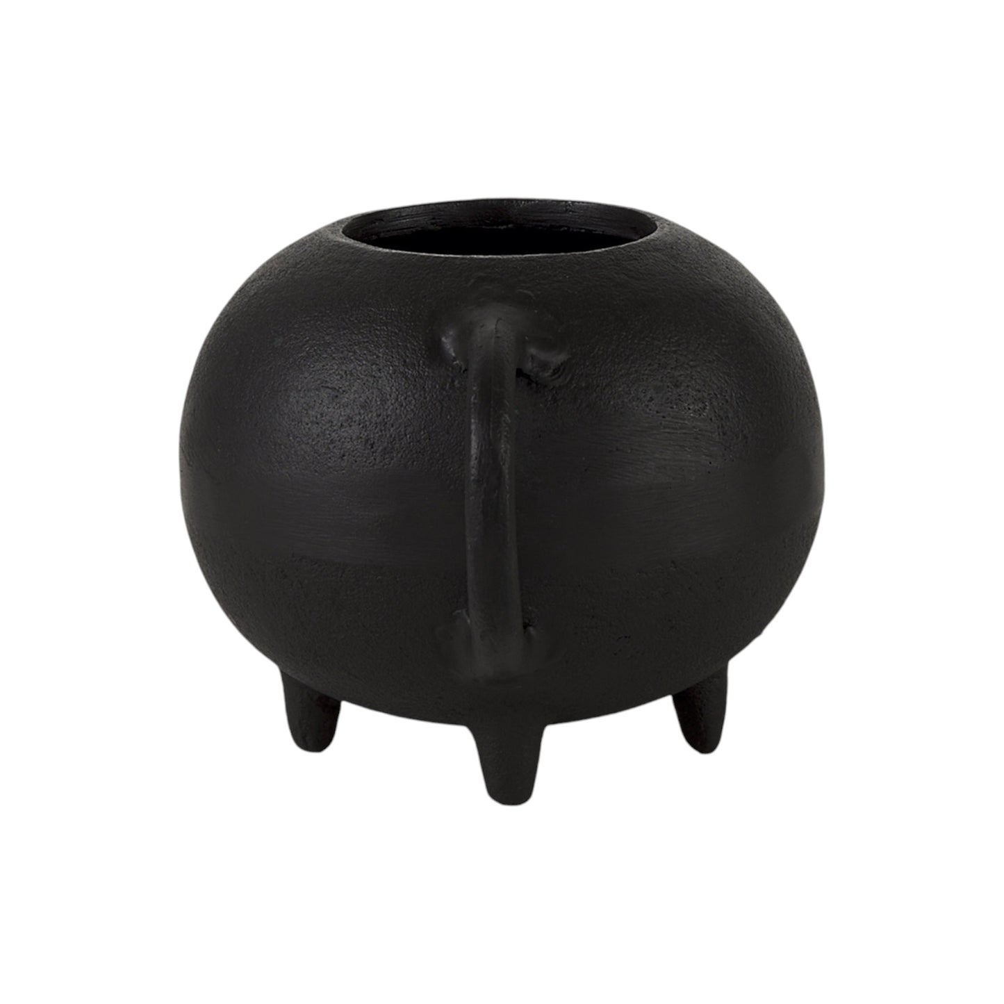 Black Matte Metal Italian Inspired Bowl-3