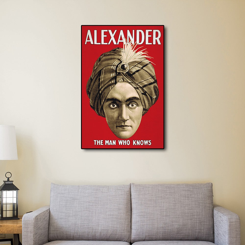 Vintage Magic Unframed Print Wall Art-6