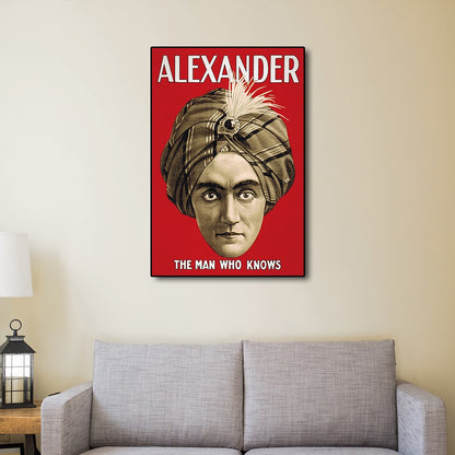 Vintage Magic Unframed Print Wall Art-6