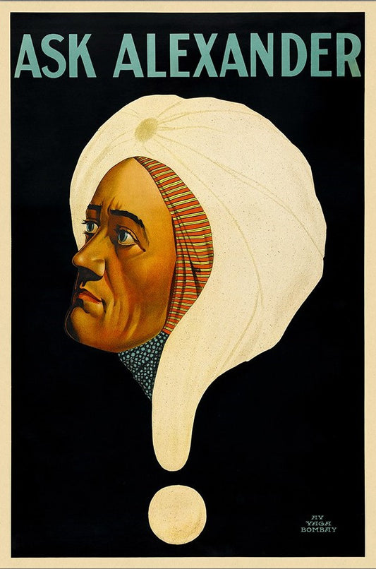 Vintage 1934 Blackstone Magic Unframed Print Wall Art-0