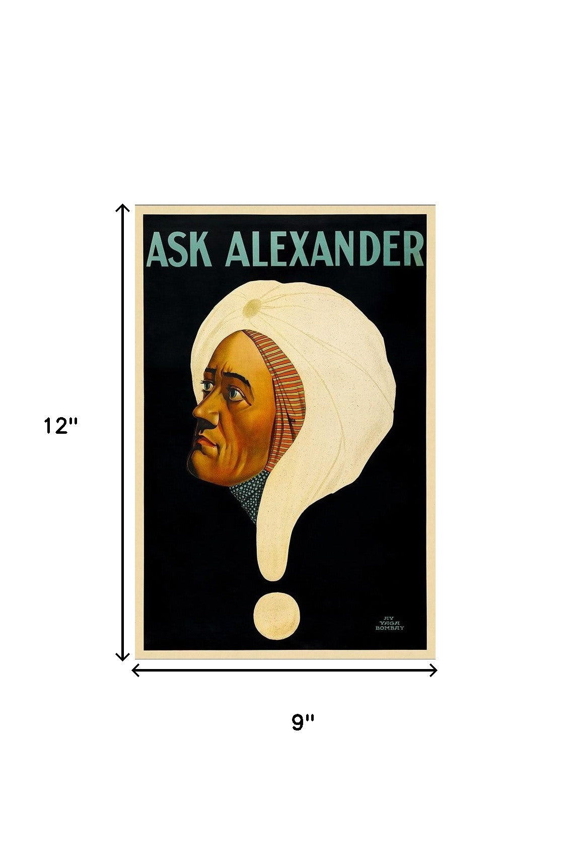 Vintage 1934 Blackstone Magic Unframed Print Wall Art-8