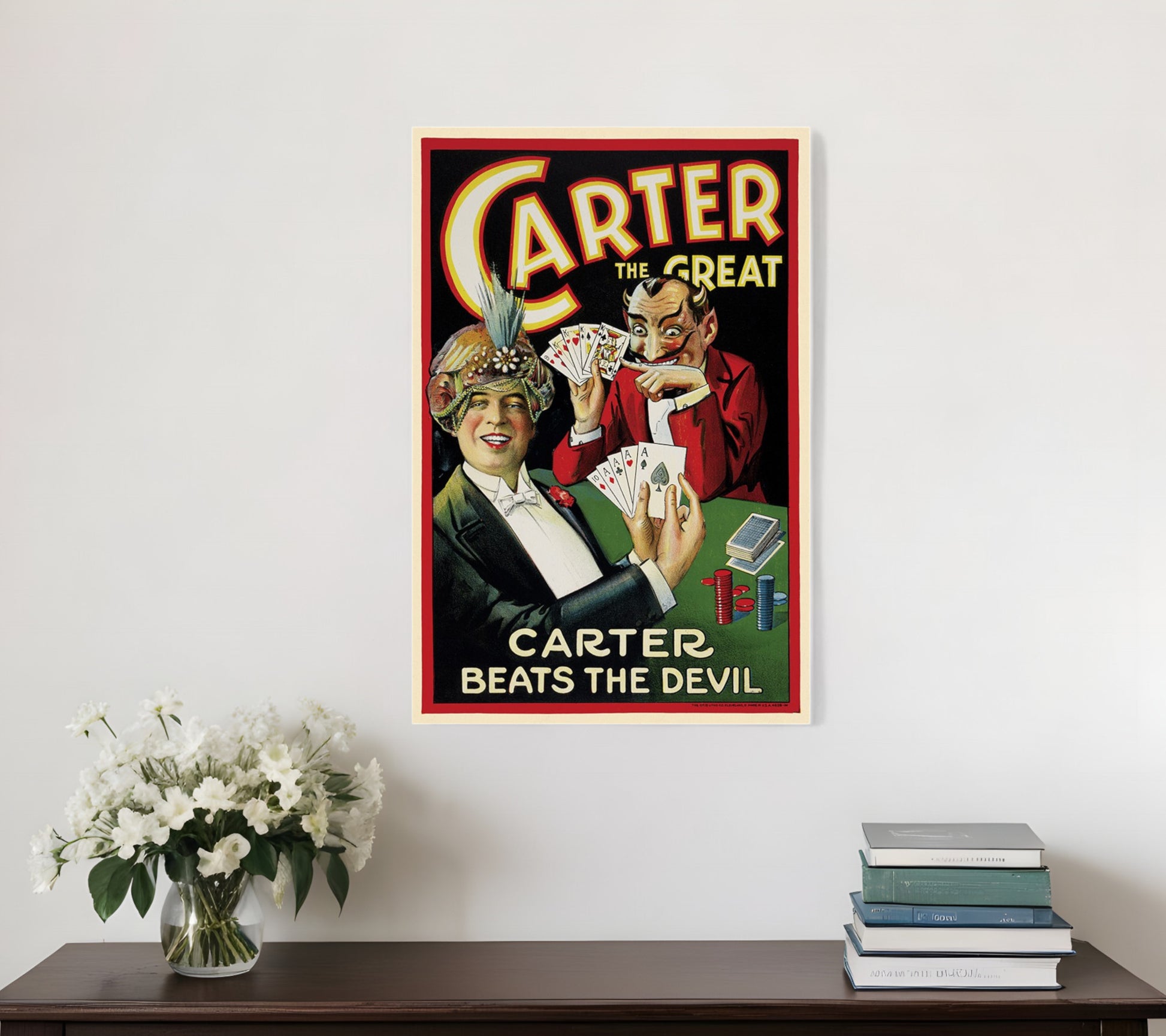 Vintage 1922 Carter Vintage Magic Unframed Print Wall Art-1