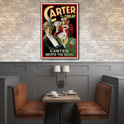 Vintage 1922 Carter Vintage Magic Unframed Print Wall Art-5