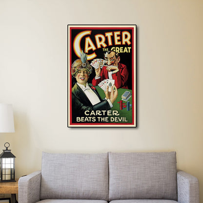 Vintage 1922 Carter Vintage Magic Unframed Print Wall Art-6