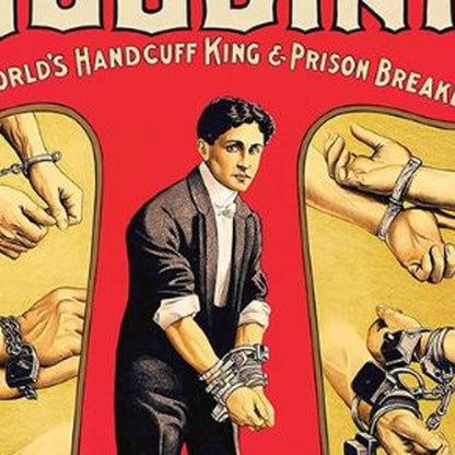20" X 30" Houdini Handcuff King Vintage Magic Poster Wall Art-3