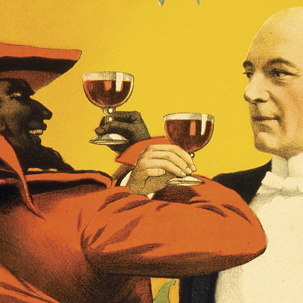 Kellar Having Drinks With The Devil Vintage Magic Unframed Print Wall Art-4