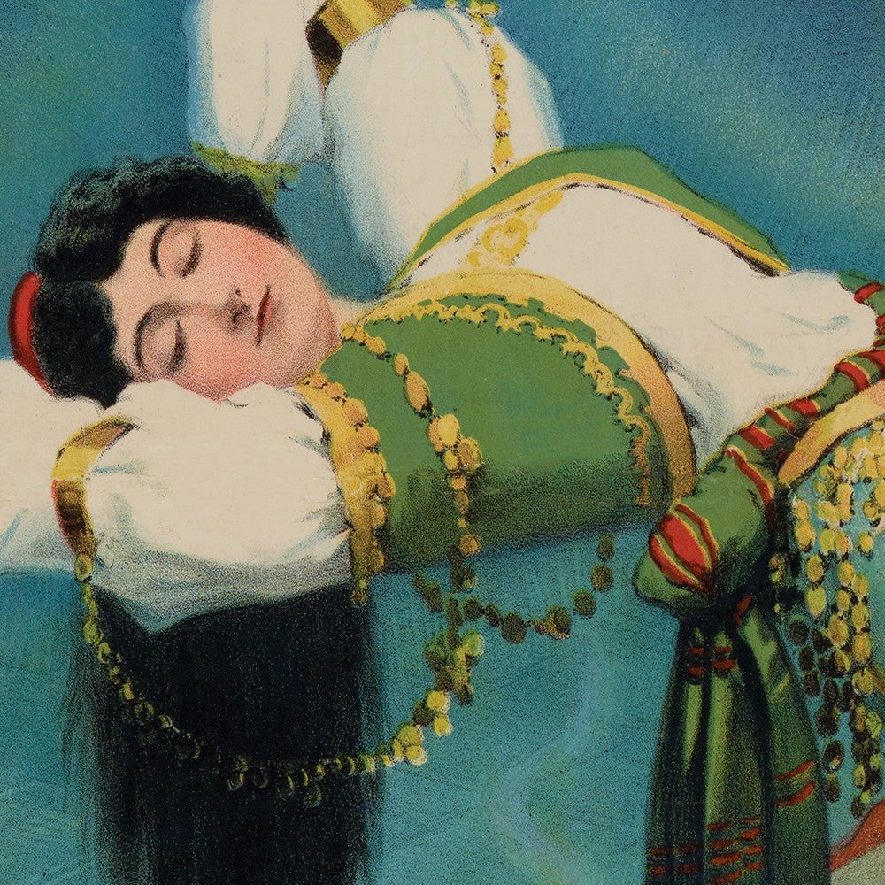Kellar Levitation Vintage Magic Unframed Print Wall Art-2