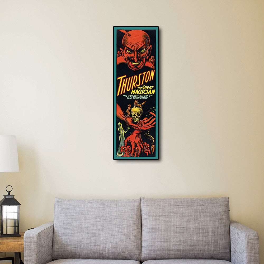 12" X 36" Thurston The Great Wonder Show Vintage Magic Poster Wall Art-6
