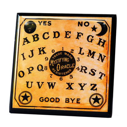 Summon Some Spirits: Spooky Spirit Board Drink Coaster Set-4