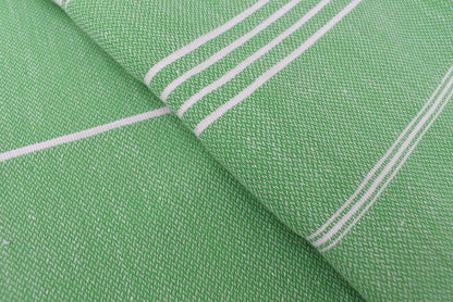 MONACO GREEN TURKISH TOWEL-1