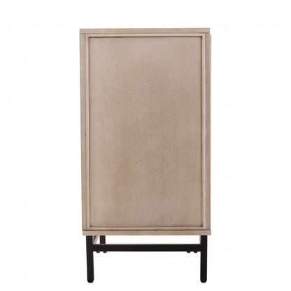 Champagne Deco Buffet Storage Cabinet-3