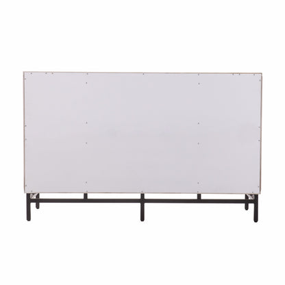 Champagne Deco Buffet Storage Cabinet-4