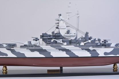 16" Gray And White Manufactured Wood Hand Painted Sculpture-8