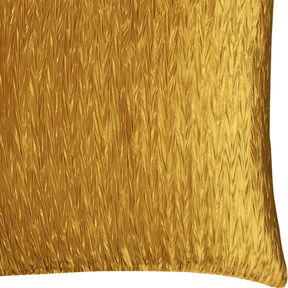 18" Gold Cotton Throw Pillow-2