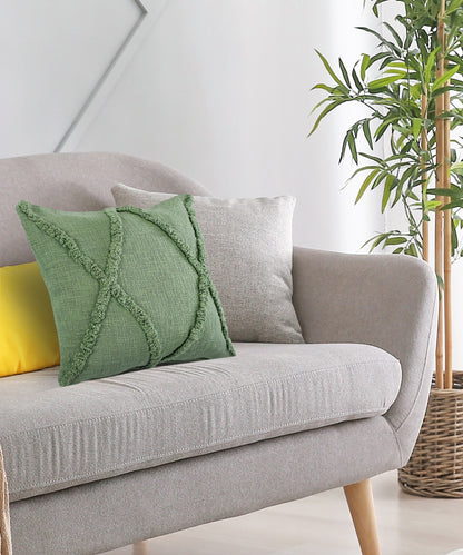 20" Forest Green Throw Pillow-4
