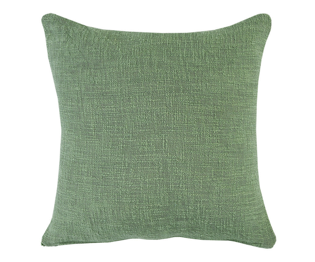 20" Forest Green Throw Pillow-1