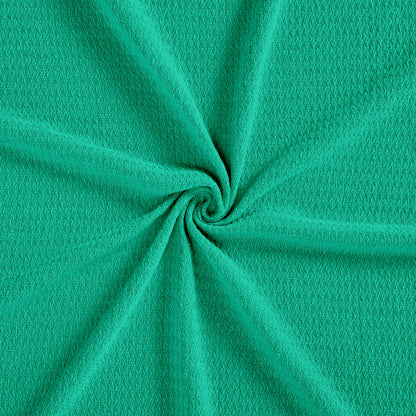 King Turquoise Cotton Waffle Weave Honeycomb Blanket-7