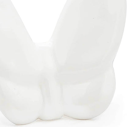 3" White Crystal Butterfly Figurine Tabletop Sculpture-2