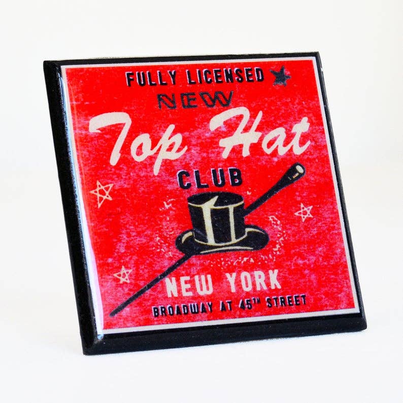 Classic Cocktail Lounge Drink Coaster Set-1