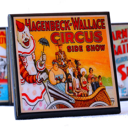 Circus Poster Coaster Set-2