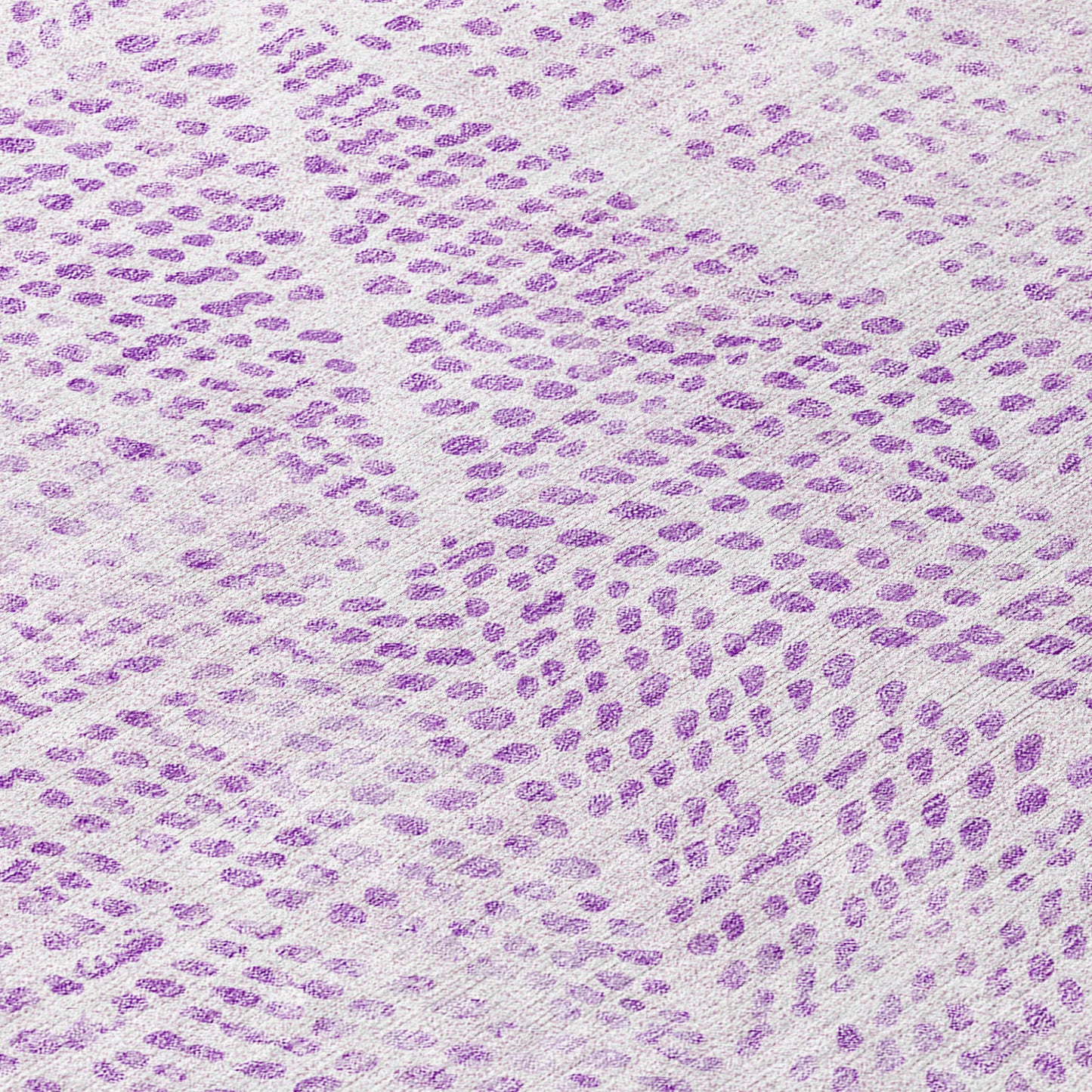 5' X 8' Purple And Ivory Geometric Washable Indoor Outdoor Area Rug-8