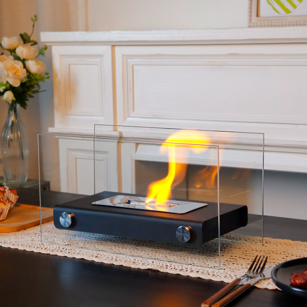 14" L Portable Tabletop Fireplace-0
