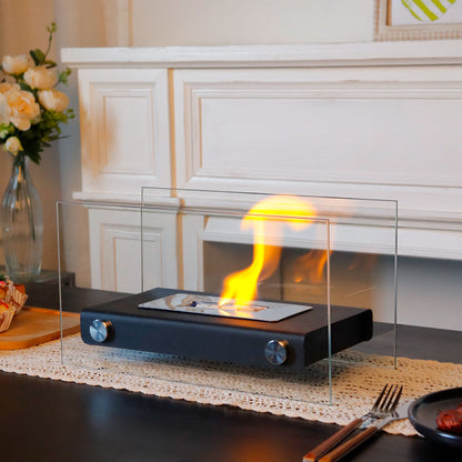 14" L Portable Tabletop Fireplace-0