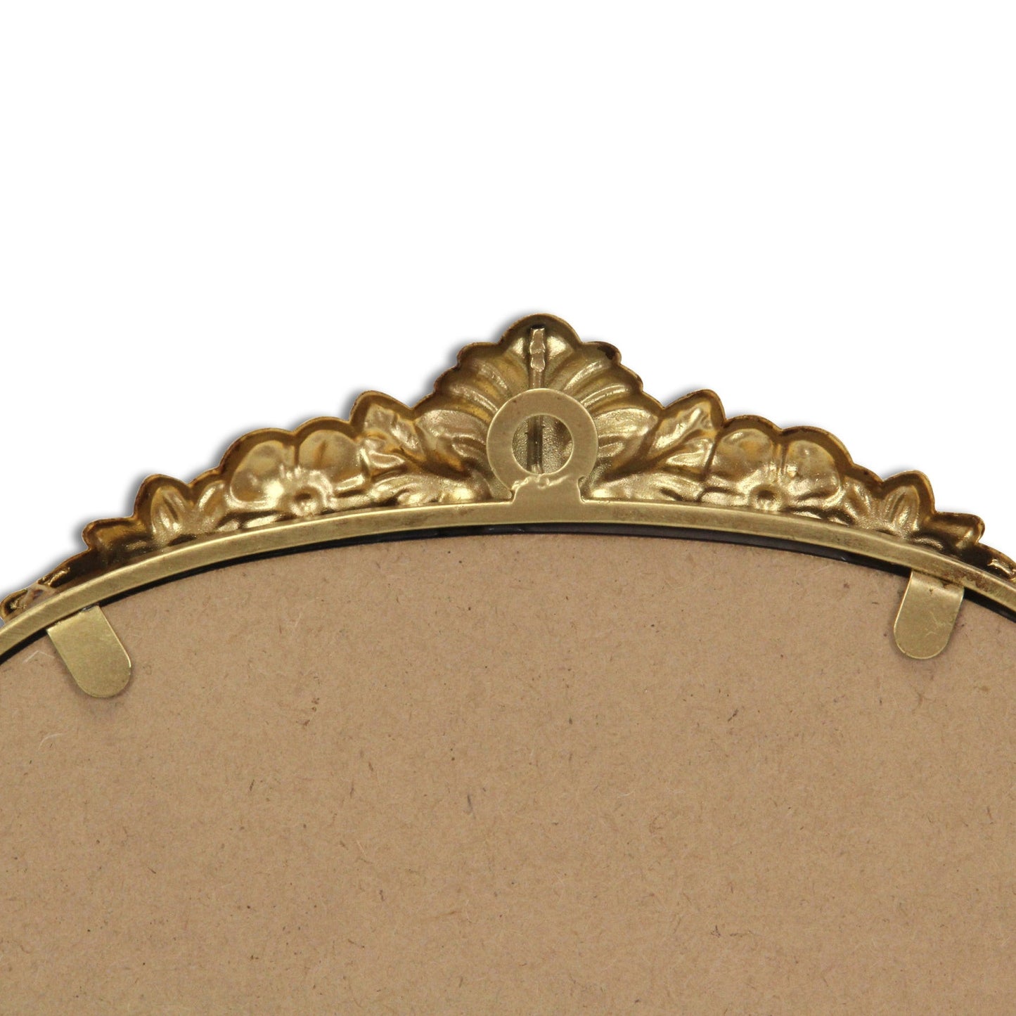 16" Gold Metal Arch Accent Mirror-6