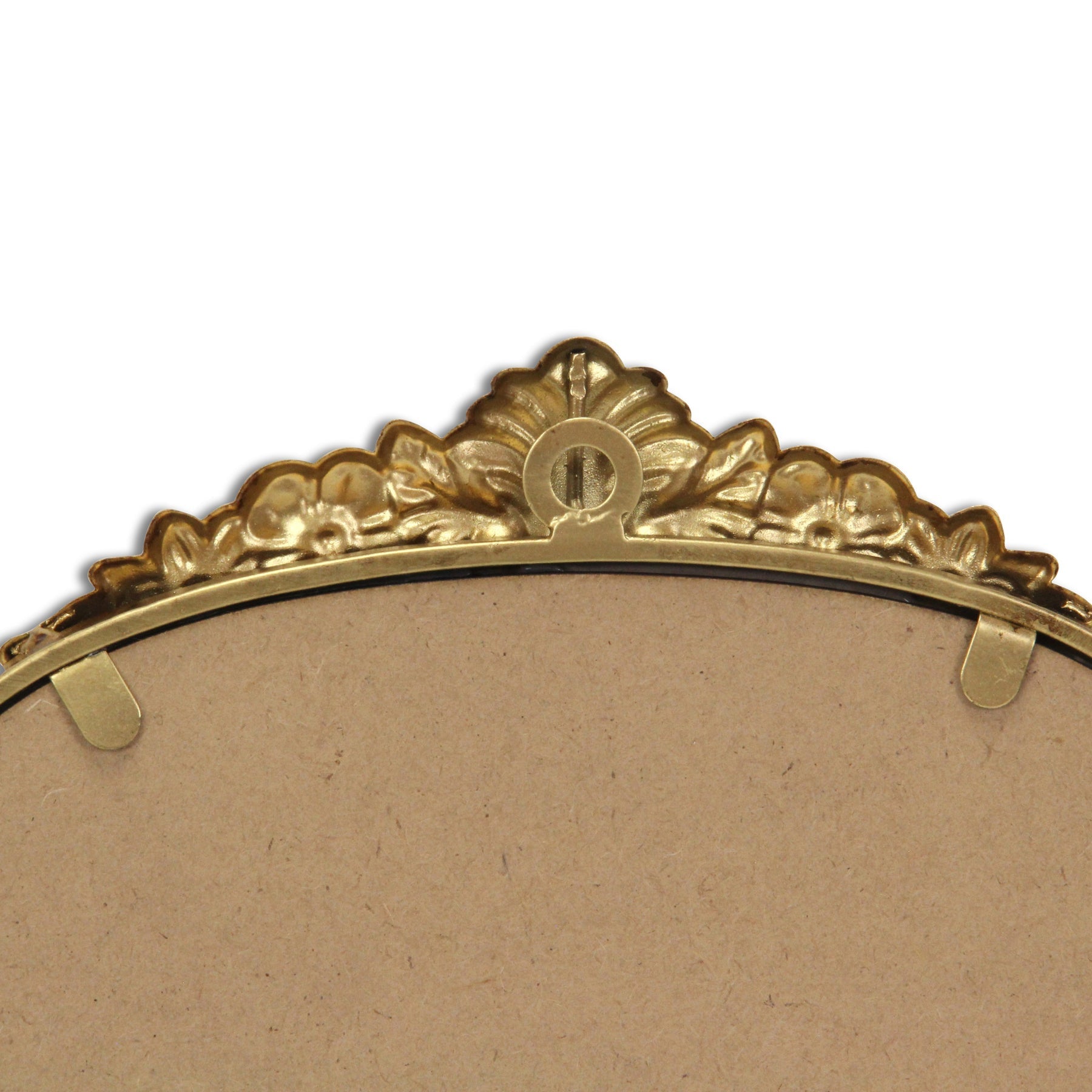 16" Gold Metal Arch Accent Mirror-6