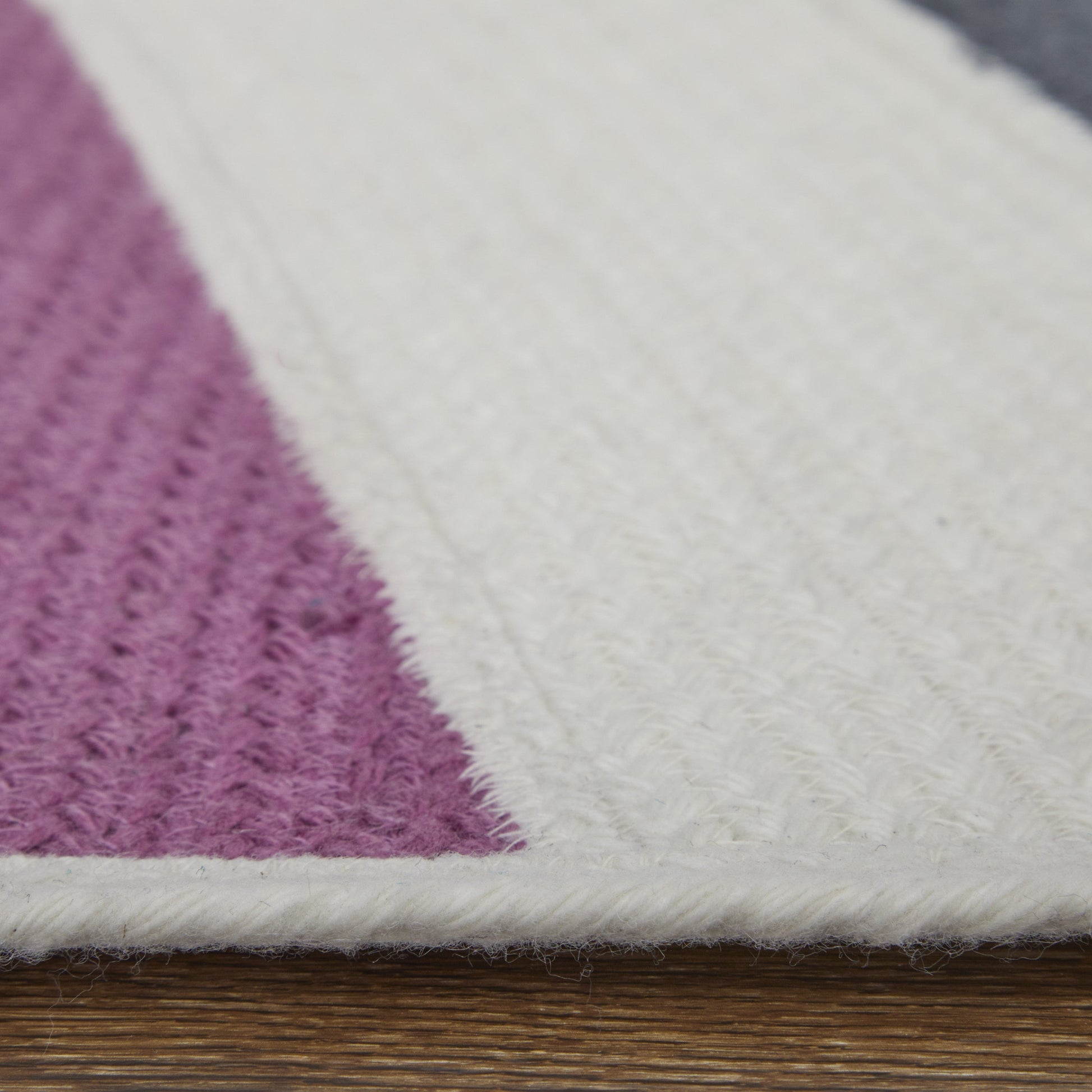 Clare Transitional Geometric - Purple/Ivory/Green - Clearance-5