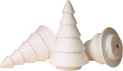 Meyer Imports Doll House Christmas Tree Decoration - Set of 4-2