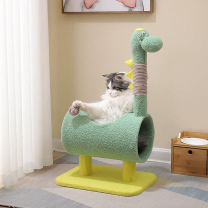 Ultimate Cat Adventure Playground With Built-In Litter Box-2