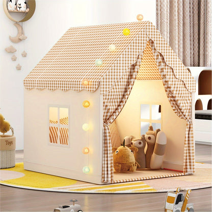 Kids Castle Play Tent Indoor Pretend Playhouse-2